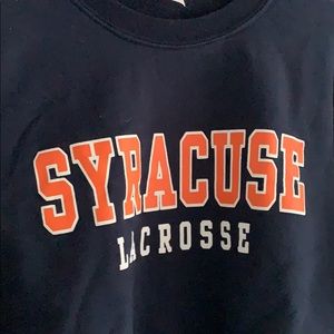 Syracuse Lacrosse crew neck